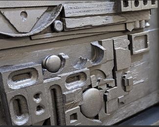 Louise Nevelson "Sun-Set" Poly-Resin Multiple, 1981 #40/125, Pace Gallery