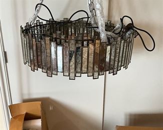 (2) ea Arhaus(New in Box) Leila 24” round chandeliers (New Cost $1,200 ea)-$550 ea