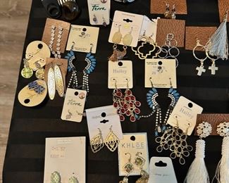 Costume jewelry. Most brand new with tags, boutique brands. 