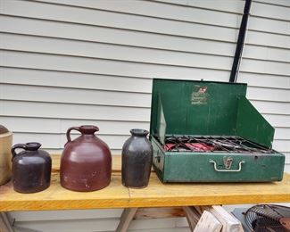 More stone ware jugs