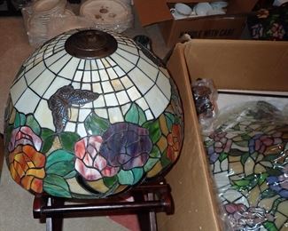 STAINED GLASS SHADE ONLY