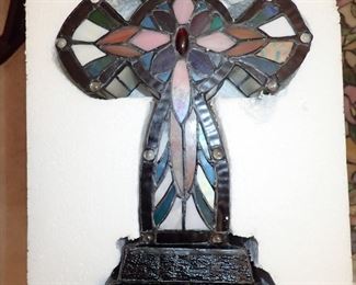 STAINED GLASS CROSS