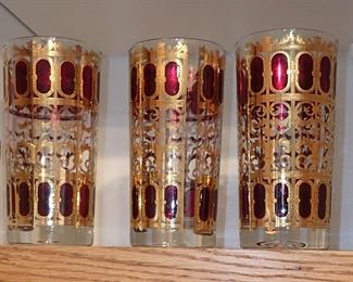 VINTAGE GLASSES GOLD