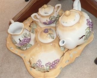 TEA SET SERVING TRAY