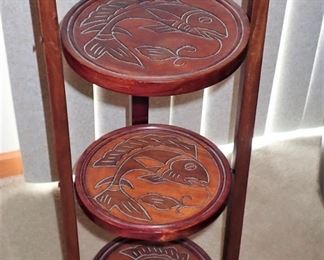 3 TIER FOLDING STAND