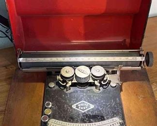 VINTAGE 1920S ART DECO GERMAN WRITE EASY INDEX TYPEWRITER