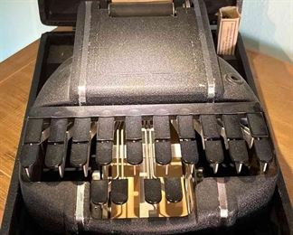 Vintage Hedman Co. Courtroom Stenographers Machine