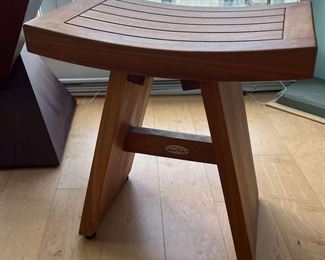 Aqua Teak Stool