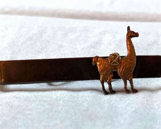 Sterling Llama Money Clip Peru