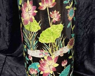 Asian Porcelain Umbrella Stand