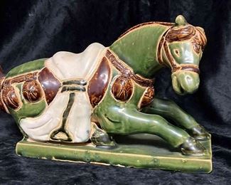 Tang Dynasty Style Ferghana Horse Statue