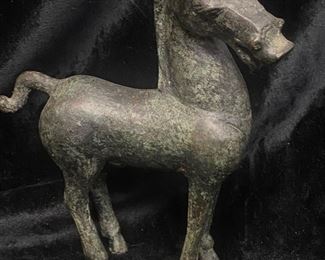Unique Cast Metal Horse Statue