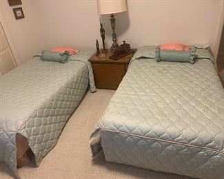 Pre-sale item - 2 (two) twin box, mattress, frame - $50 EA plus tax - 