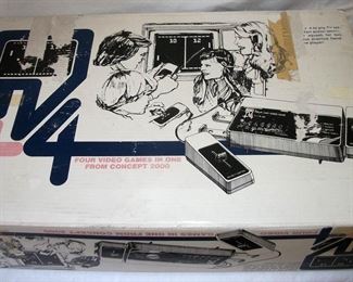 Vintage 70’s Concept 2000 TV4+ Video Game Console