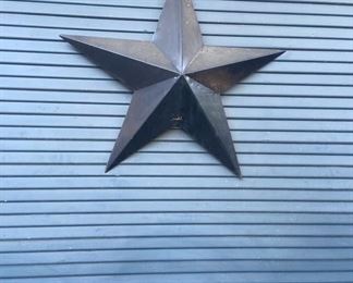 Vintage metal star