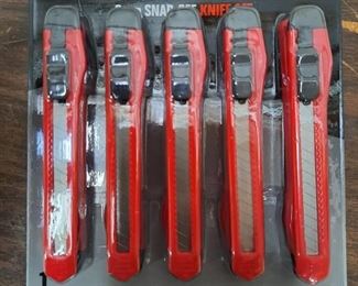 10 Pack Snap Off Knife Set