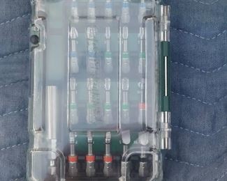 Master Force Impact Screwdriver Bit Set 20 Piece W/ Magnetic Bit Holder