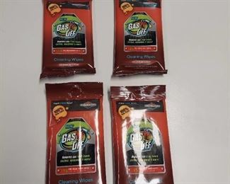 (4) Briggs & Stratton Gas Off Hand Cleaner Wipes - 15 Wipe Pack