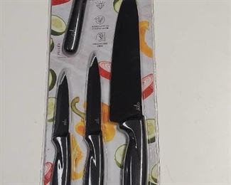 4 Piece Knife Set with Peeler