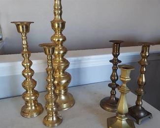 6 candle holders