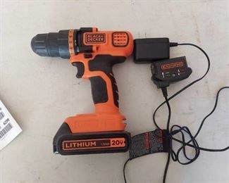 Black and Decker drill