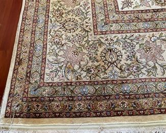 Silk Oriental rug 10' 4" x 15' 2"       