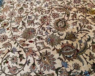  Silk Oriental rug 10' 4" x 15' 2"      