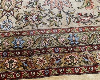  Silk Oriental rug 10' 4" x 15' 2"      