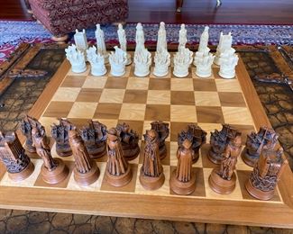 Chess set 23" x 33"