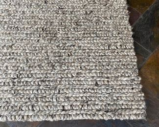Stark braided wool rug     4' x 12'     $500.00