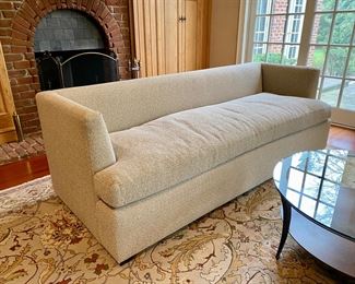 Custom sofas                                                                                    30"h x 89.5" long x 36.5"d  