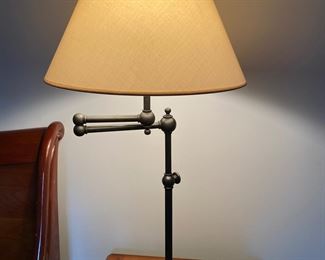 Pair Pottery Barn lamps                                                                             35"h       