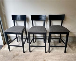 3 Room and Board stools           $200.00