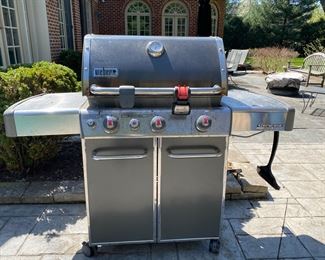 Weber Genesis grill                                                    $350.00