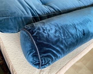 Custom cushions  72"x 23" & 62.5 x 22"                        Bolster 53"long x 8" diameter