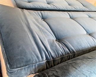 Custom cushions  72"x 23" & 62.5 x 22"                        Bolster 53"long x 8" diameter