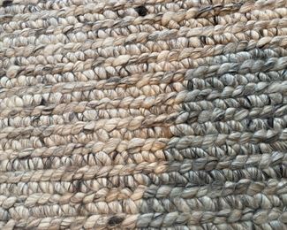Stark braided wool rug  10'6" x 16'9"  $1500.00