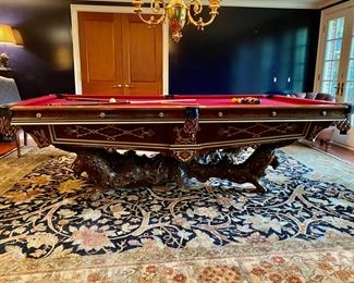 Brunswick Monarch Pool table                                                4.5' x 9'