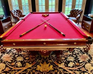 Brunswick Monarch Pool table                                                 4.5' x 9'