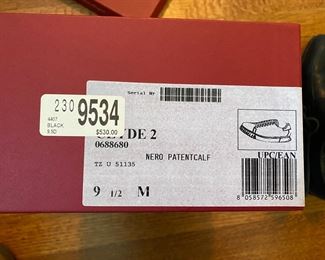 Ferragmamo shoes size  91/2 M