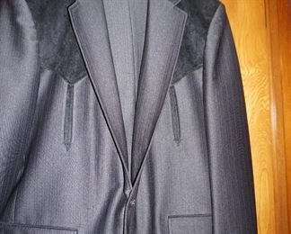 men's western suit