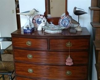 19th Century Sheridan style mahogany dresser