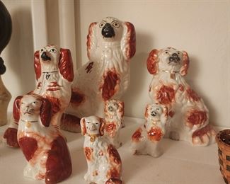 Staffordshire spaniels