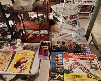 Vintage toys and games