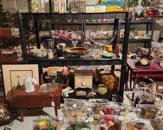 Lots of antique and vintage toys and other smalls