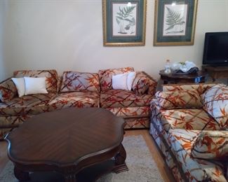 couch and loveseat