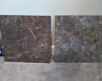 Marble tabletops