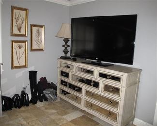 Hooker Dresser and LG TV