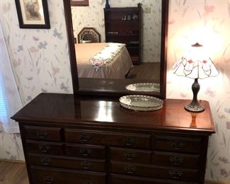Kincaid dresser and mirror
