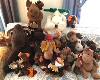 Moose collection.  There’s lots of them!  Calling all Member of The Moose Club!